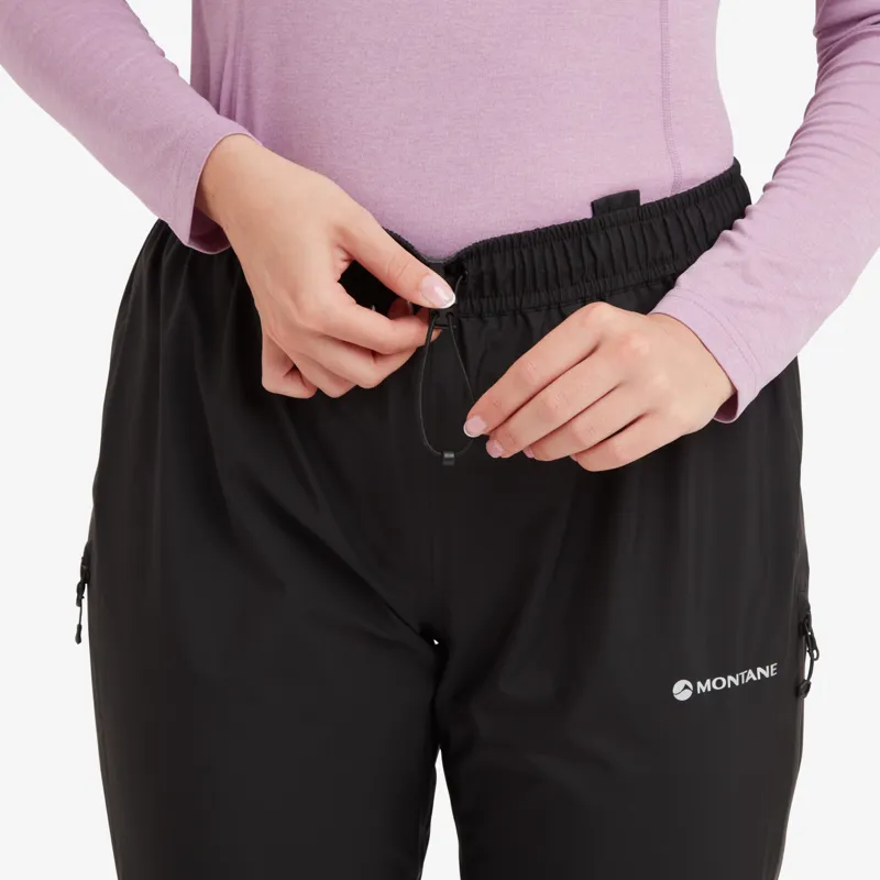 Montane Womens Solution Overtrousers  - Black-4