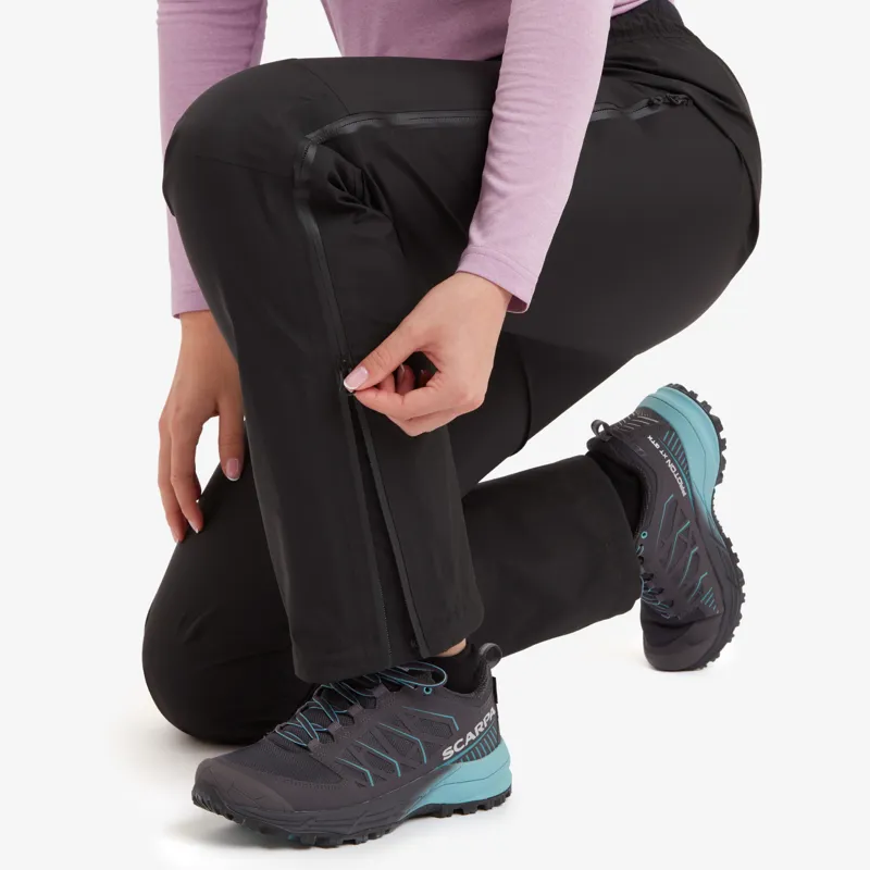 Montane Womens Solution Overtrousers  - Black-5