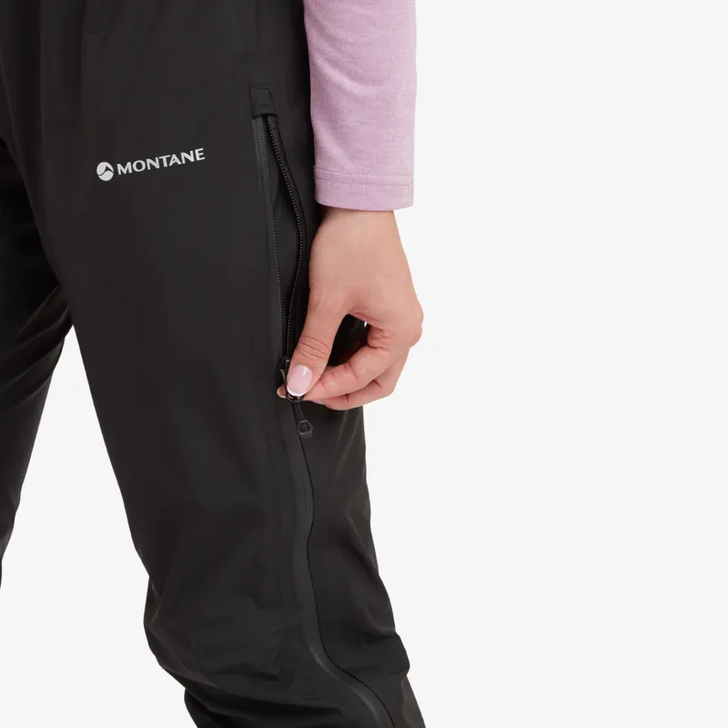 Montane Womens Solution Overtrousers  - Black-6