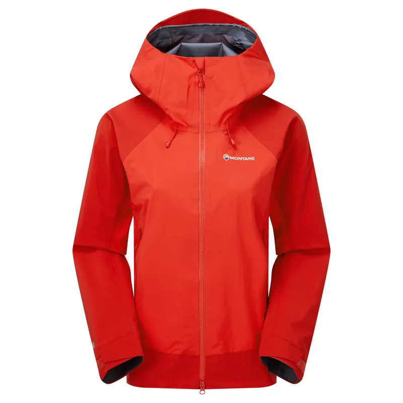 Montane Womens Phase XPD Jacket - Adrenaline Red