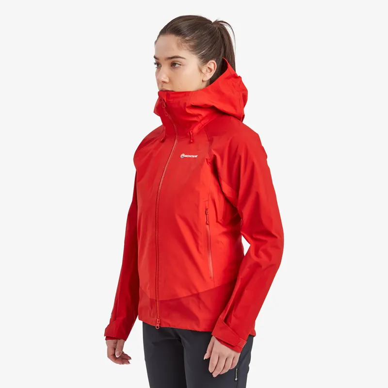Montane Womens Phase XPD Jacket - Adrenaline Red-3