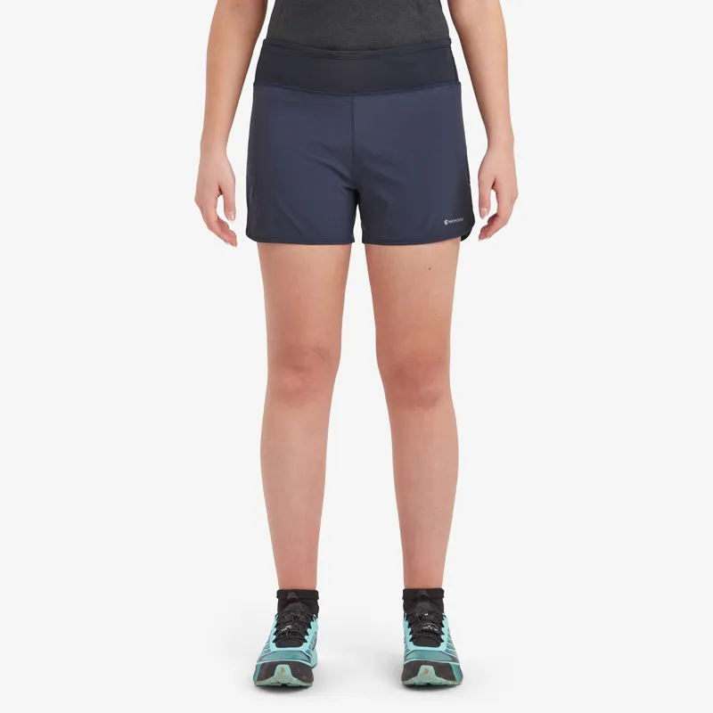 Montane Womens Slipstream Twin Skin Shorts - Eclipse Blue-2