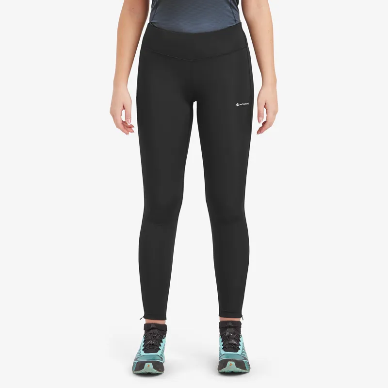 Montane Womens Slipstream Trail Tights - Black-2