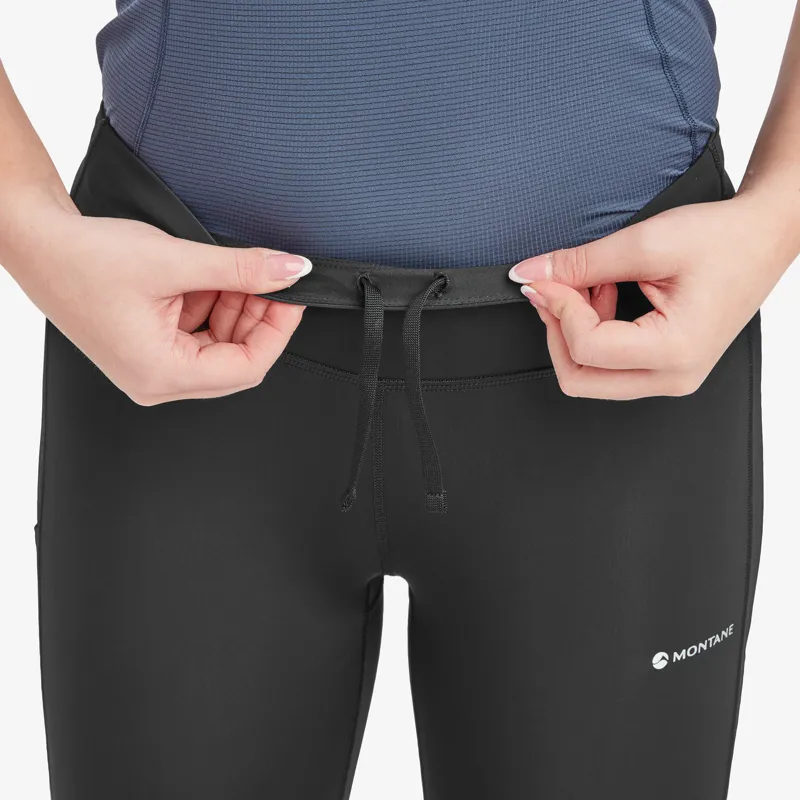 Montane Womens Slipstream Trail Tights - Black-5