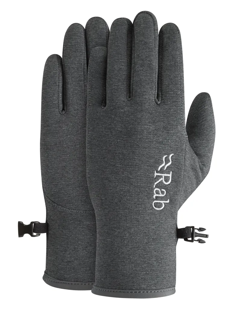 Rab Geon Gloves - Black-Steel Marl