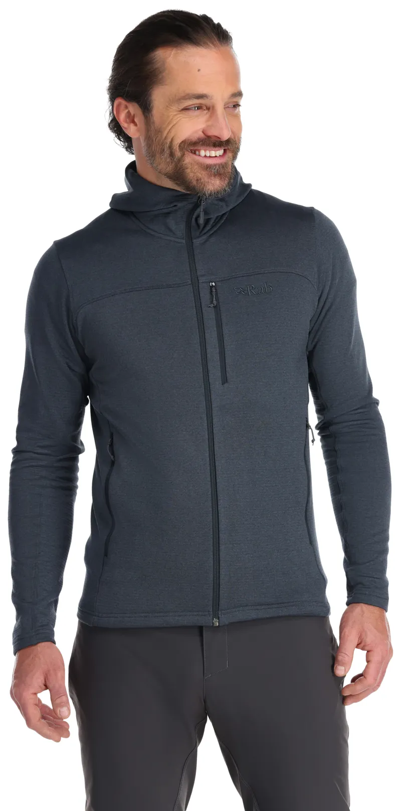Rab Mens Graviton Hoody - Beluga-2