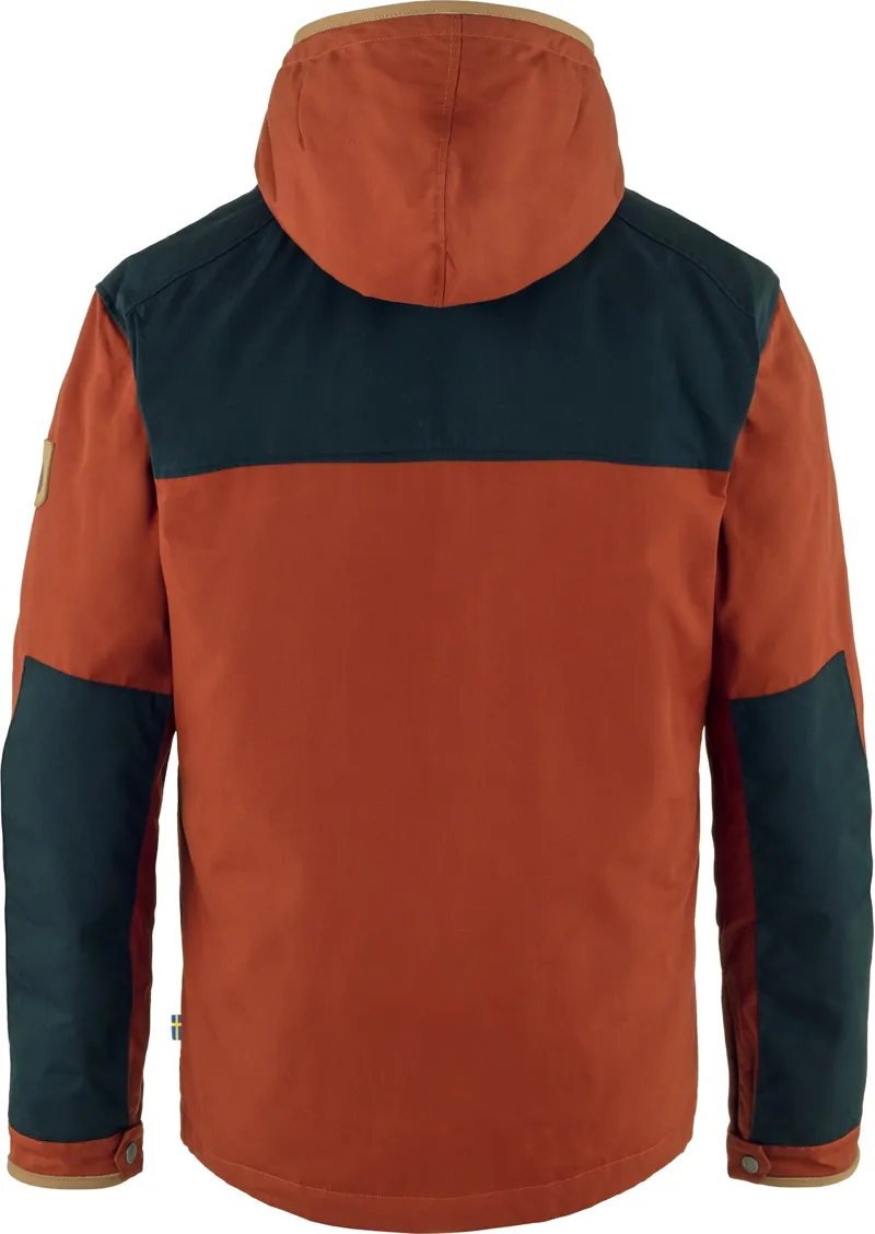 Fjallraven Mens Greenland No.1 Down Jacket - Autumn Leaf-Dark Navy-1