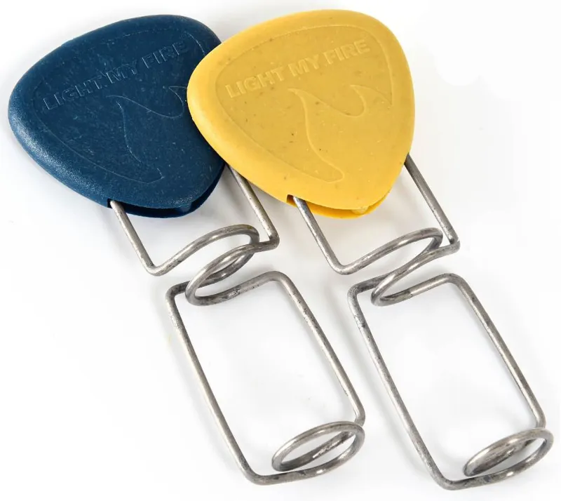 Light My Fire Grandpas FireFork BIO 2-pack - Musty Yellow-Hazy Blue