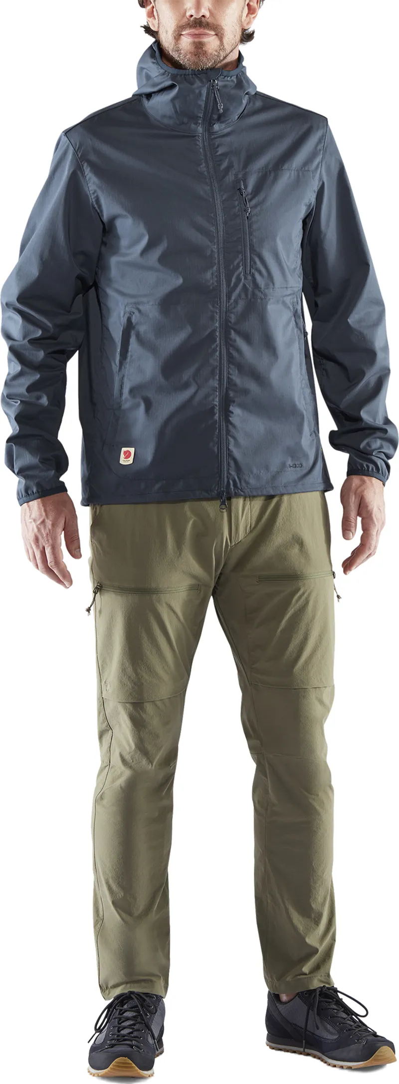 Fjallraven Mens High Coast Shade Jacket - Shark Grey-3