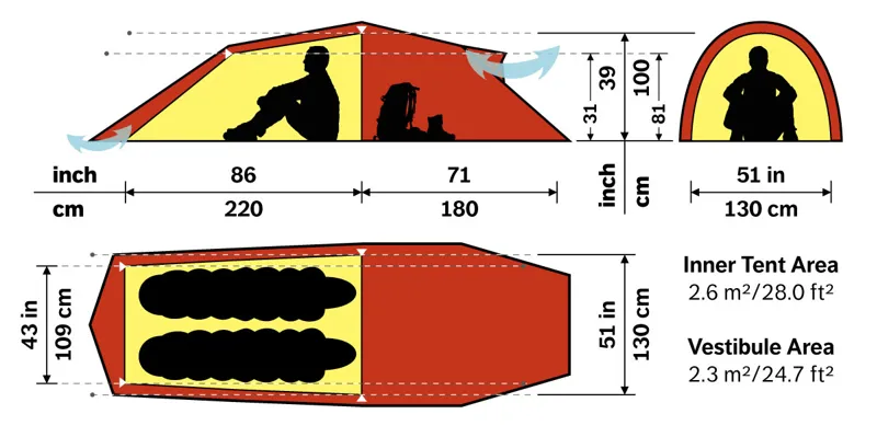 Hilleberg Nallo 2 GT Tent - Sand-1