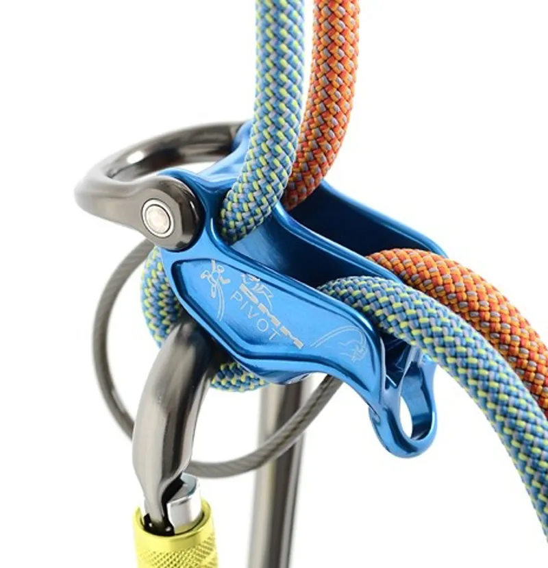 DMM Pivot Belay Device - Red-1