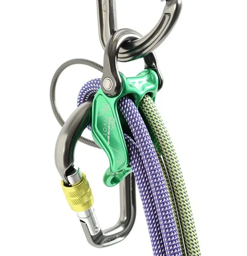 DMM Pivot Belay Device - Red-2