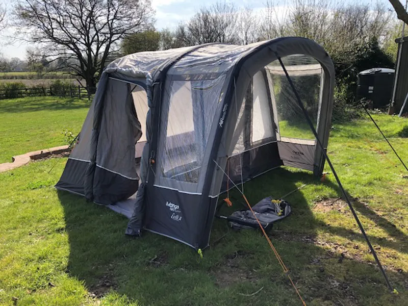 Vango Demo Galli III Compact Low Inflatable AirBeam Awning-4