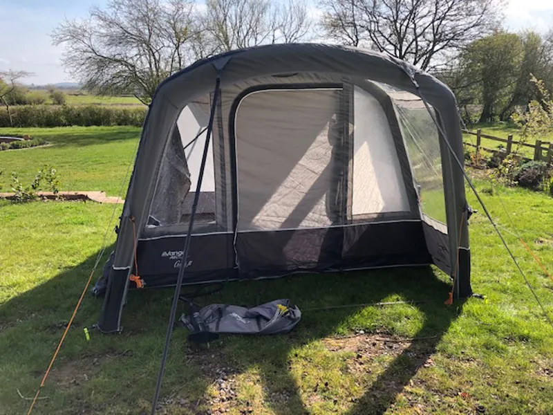 Vango Demo Galli III Compact Low Inflatable AirBeam Awning-5