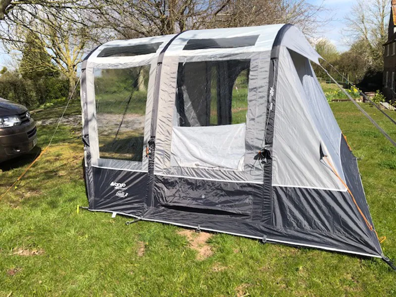 Vango Demo Galli III Compact Low Inflatable AirBeam Awning-7