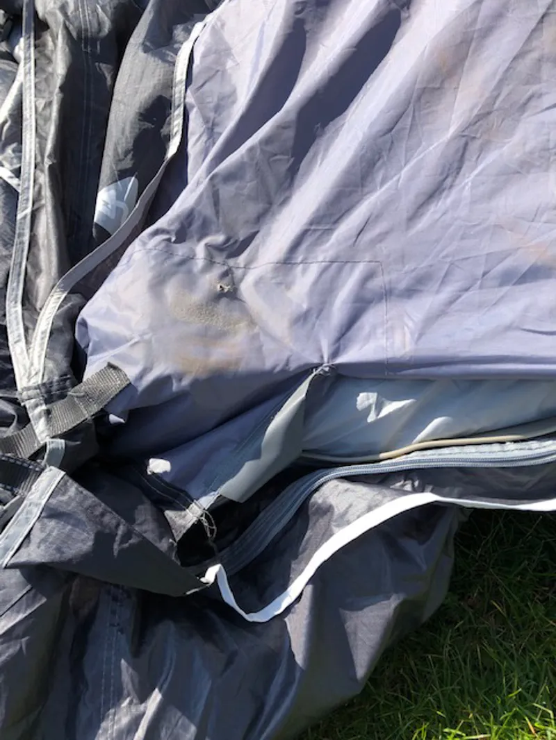 Vango Demo Galli III Compact Low Inflatable AirBeam Awning-9