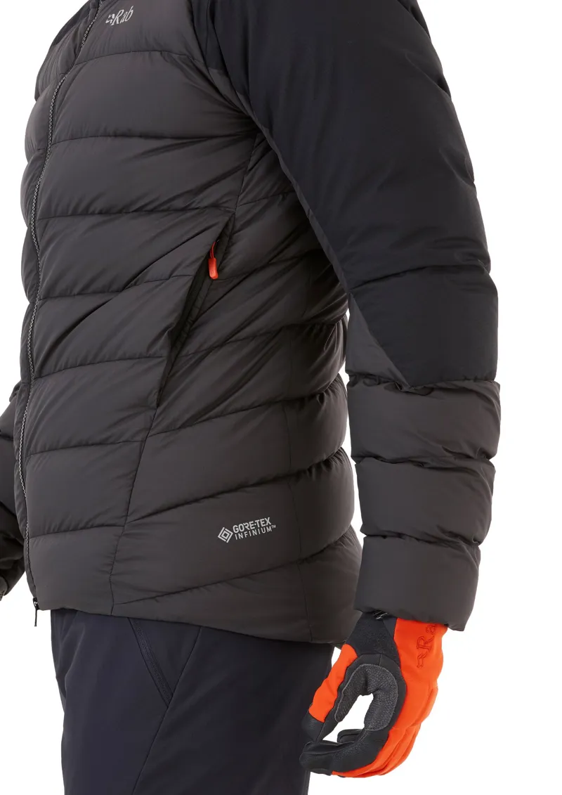 Rab Mens Infinity Alpine Jacket - Black-Anthracite-8