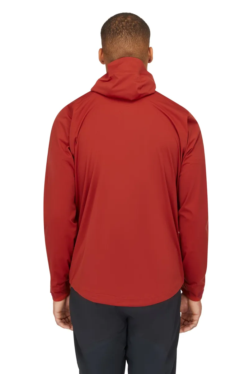 Rab Mens Kinetic 2.0 Jacket - Tuscan Red-4