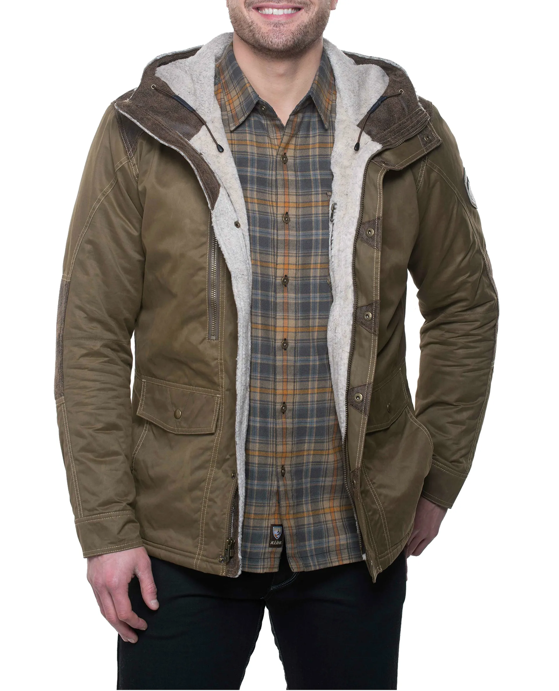 Kuhl Mens Arktik Jacket Dark Khaki