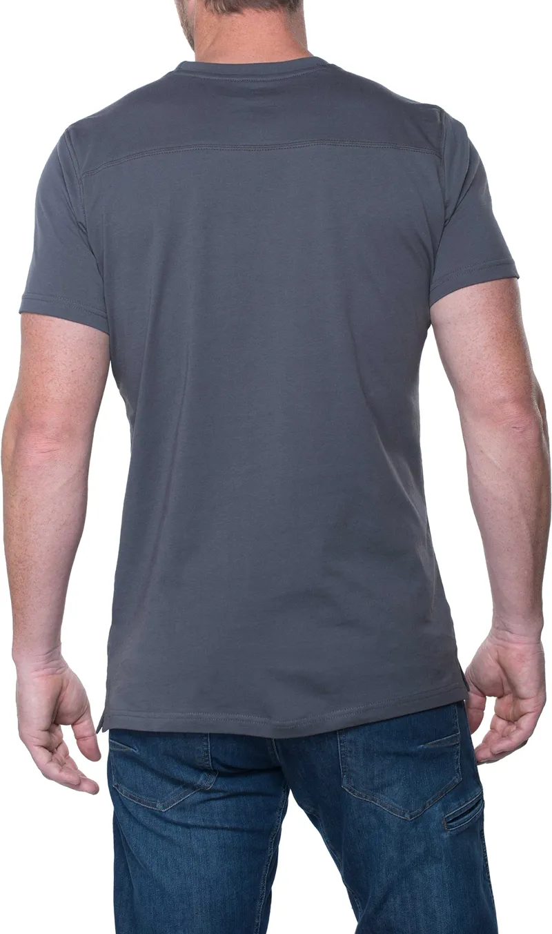 Kuhl Mens Born In The Mountain Tee - Carbon-2