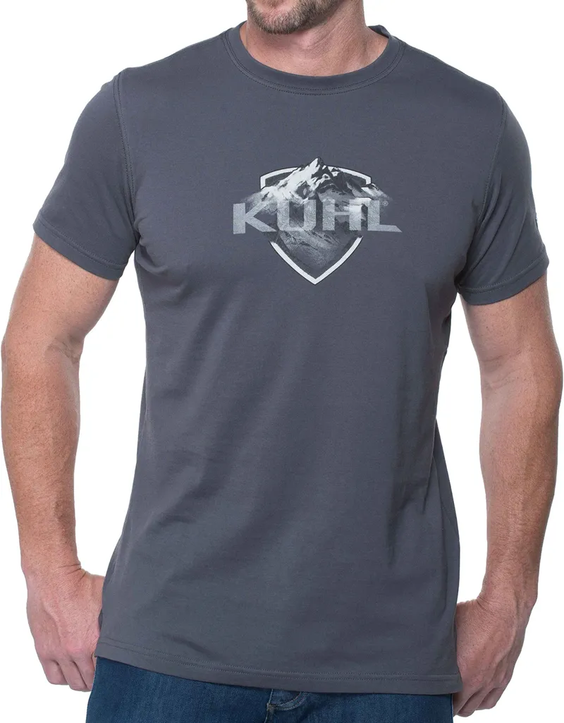 Kuhl Mens Born In The Mountain Tee - Carbon