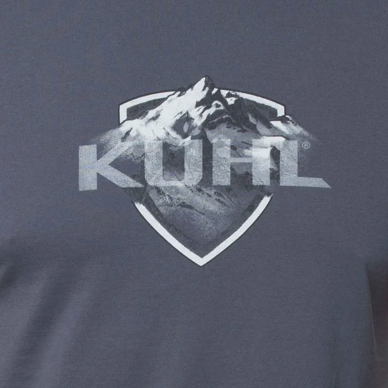 Kuhl Mens Born In The Mountain Tee - Carbon-4