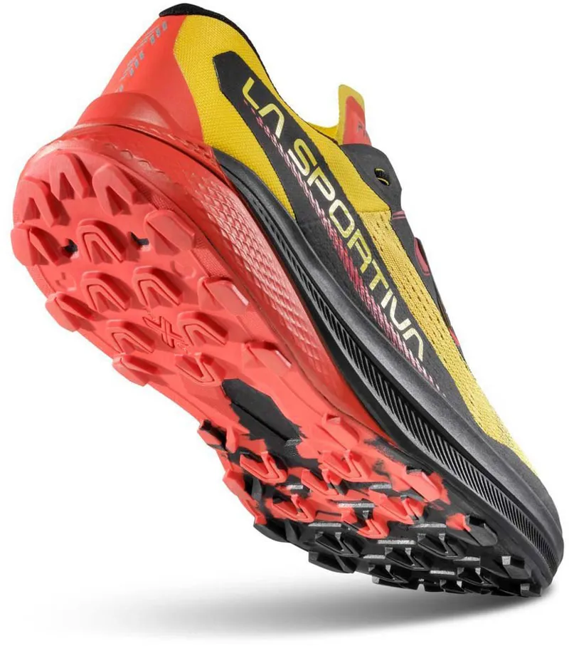 La Sportiva Mens Prodigio Trail Running Shoe - Yellow-Black-3