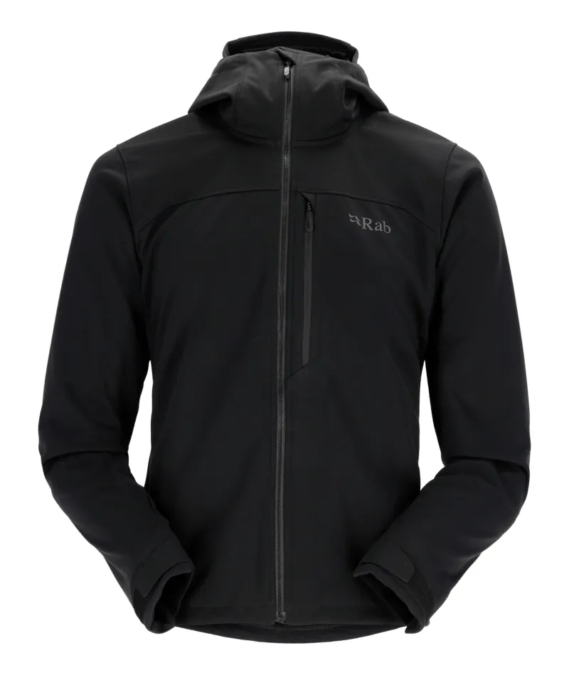 Rab Mens Scimitar Windstopper Jacket - Black