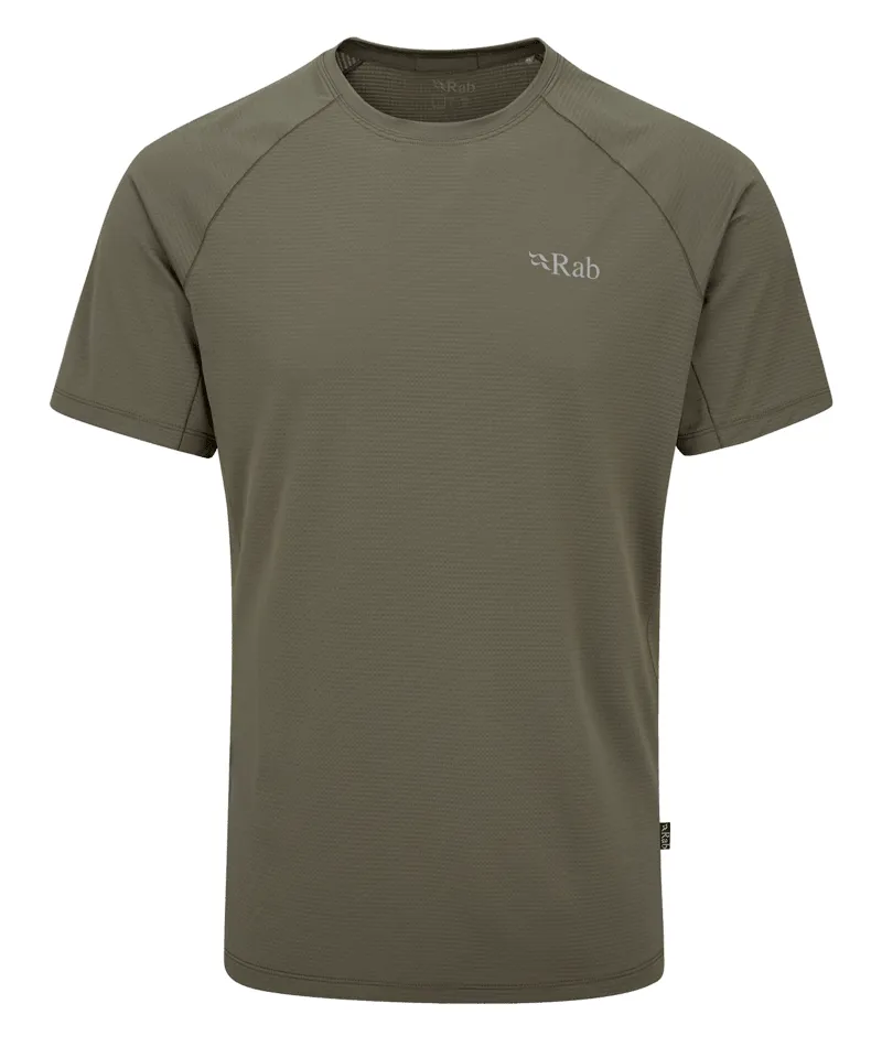 Rab Mens Sonic Tee - Light Khaki
