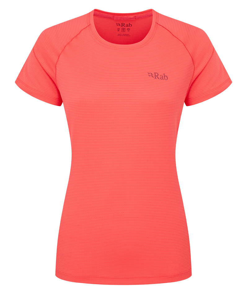 Rab Women's Sonic T-Shirt in Hibiscus