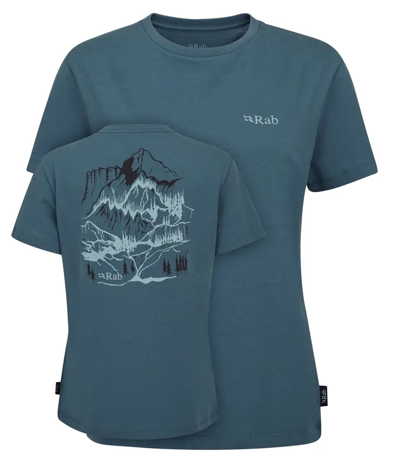 Rab Womens Tuku Ridge Tee - Orion Blue