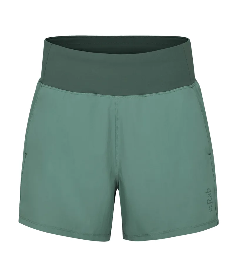 Rab Womens Momentum Shorts - Eucalyptus