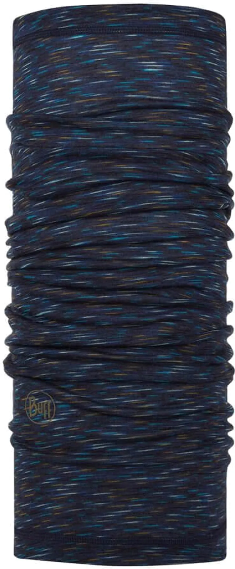 Buff Lightweight Merino Wool Buff - Denim Multi Stripes