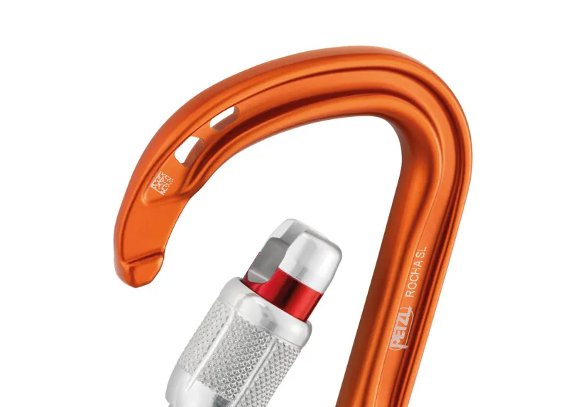 Petzl Rocha Carabiner - Orange-2