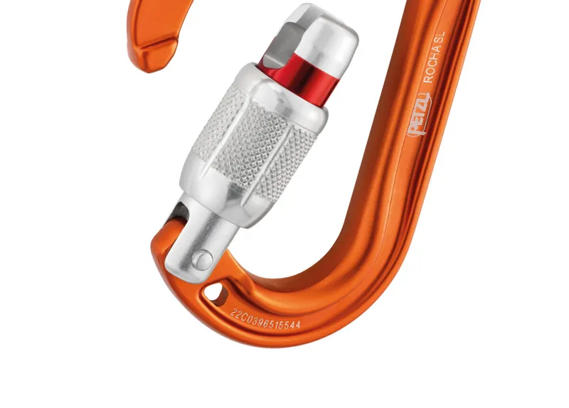 Petzl Rocha Carabiner - Orange-3