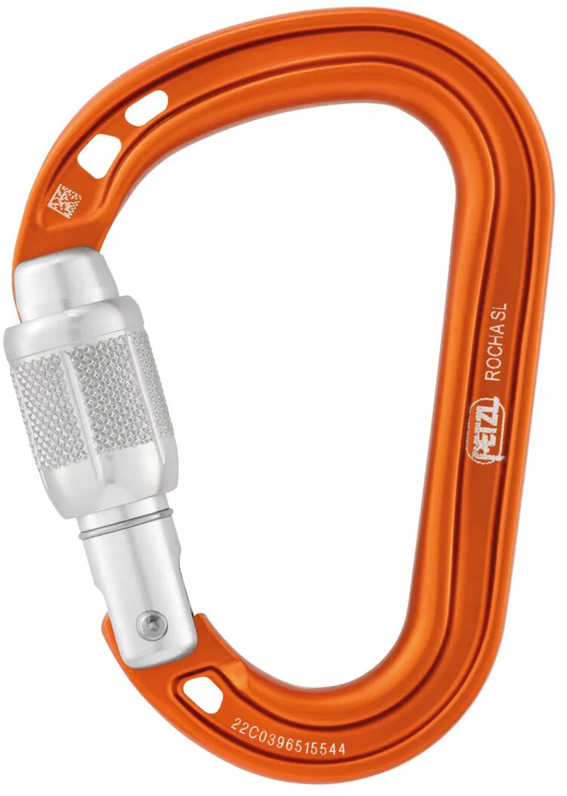Petzl Rocha Carabiner - Orange