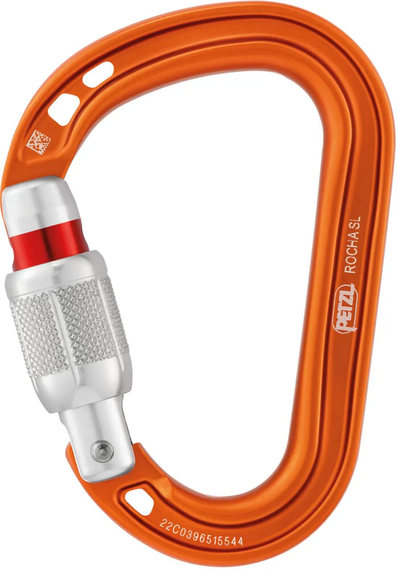 Petzl Rocha Carabiner - Orange-1