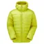 Montane Mens Alpine 850 Hooded Down Jacket - Citrus Spring