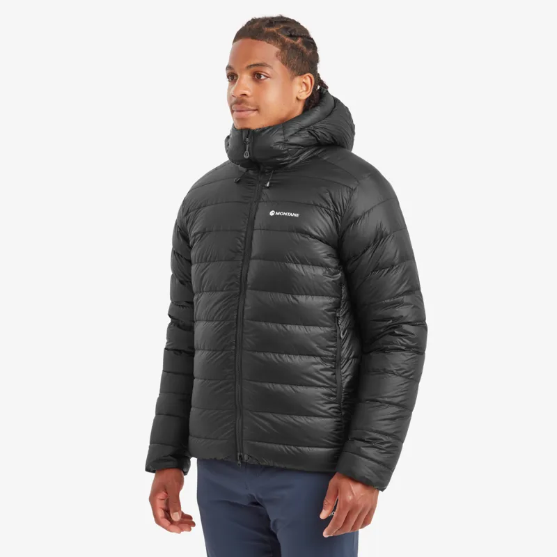 Montane Mens Alpine 850 Hooded Down Jacket - Black-4