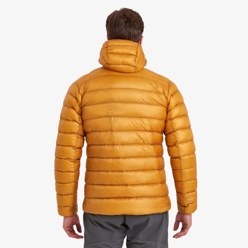 Montane Mens Alpine 850 Lite Hooded Down Jacket - Flame Orange-4