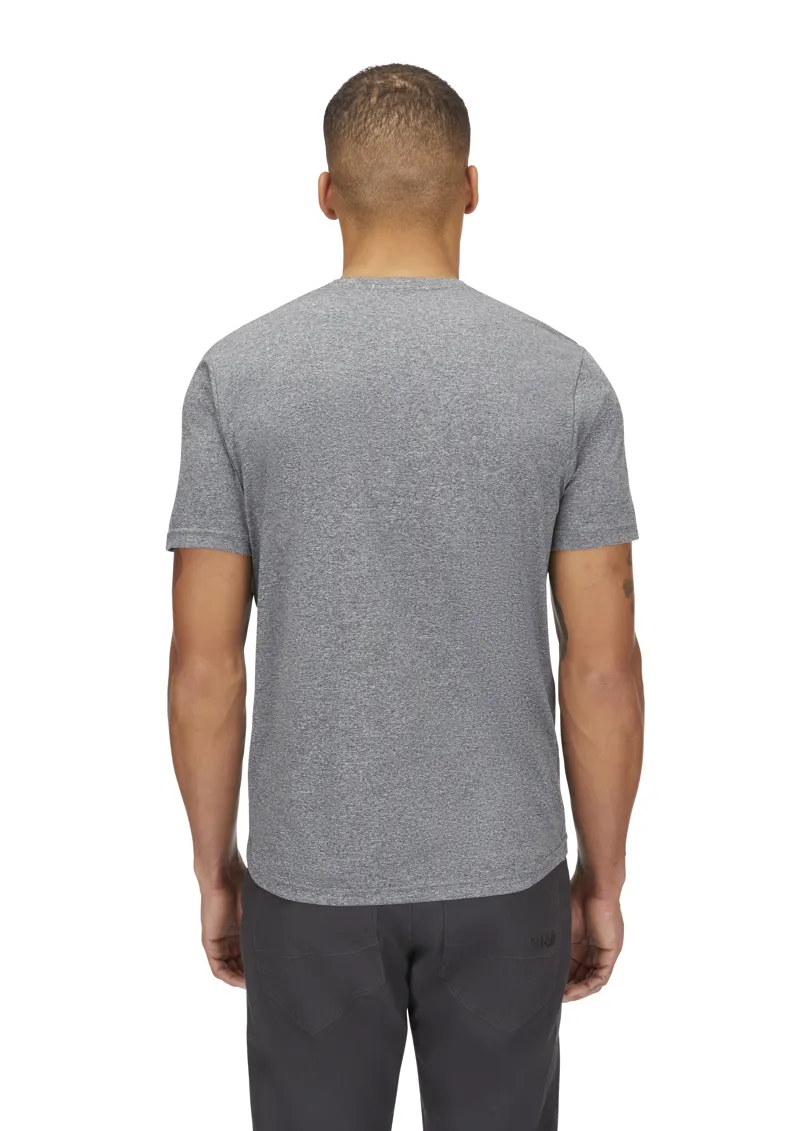 Rab Mens Mantle Outline Tee - Beluga-4