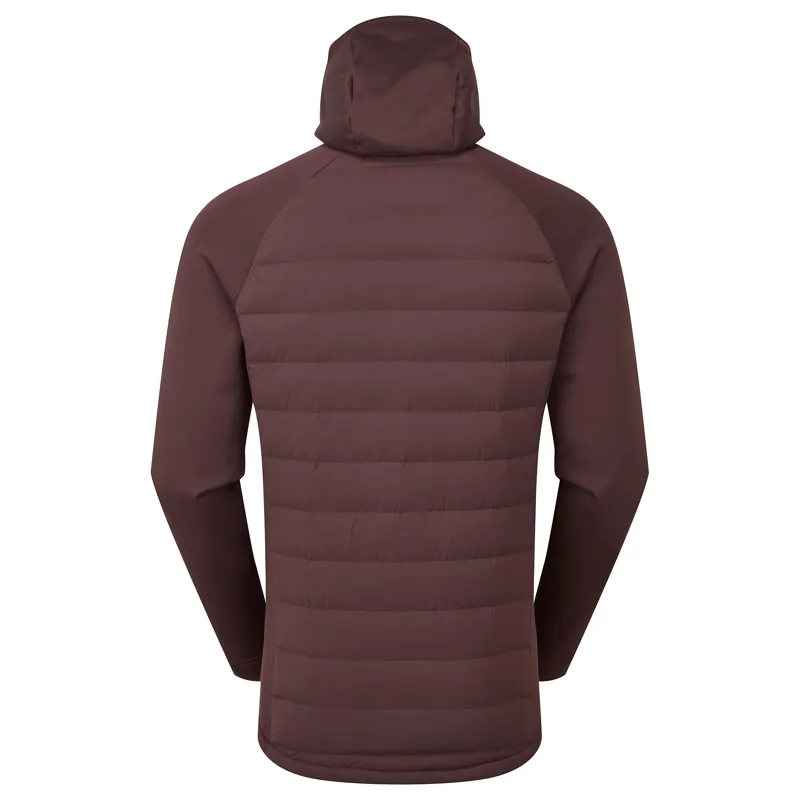 Montane Mens Composite Hoodie - Dark Garnet-1