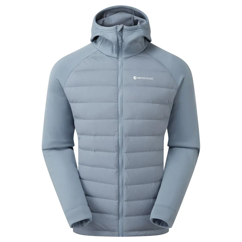 Montane Mens Composite Hoodie - Stone Blue
