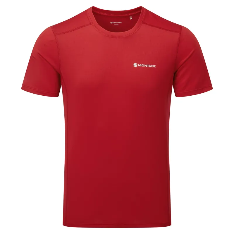 Montane Mens Dart Lite T-Shirt - Acer Red