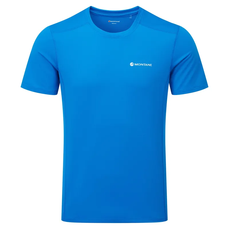 Montane Mens Dart Lite T-Shirt - Electric Blue