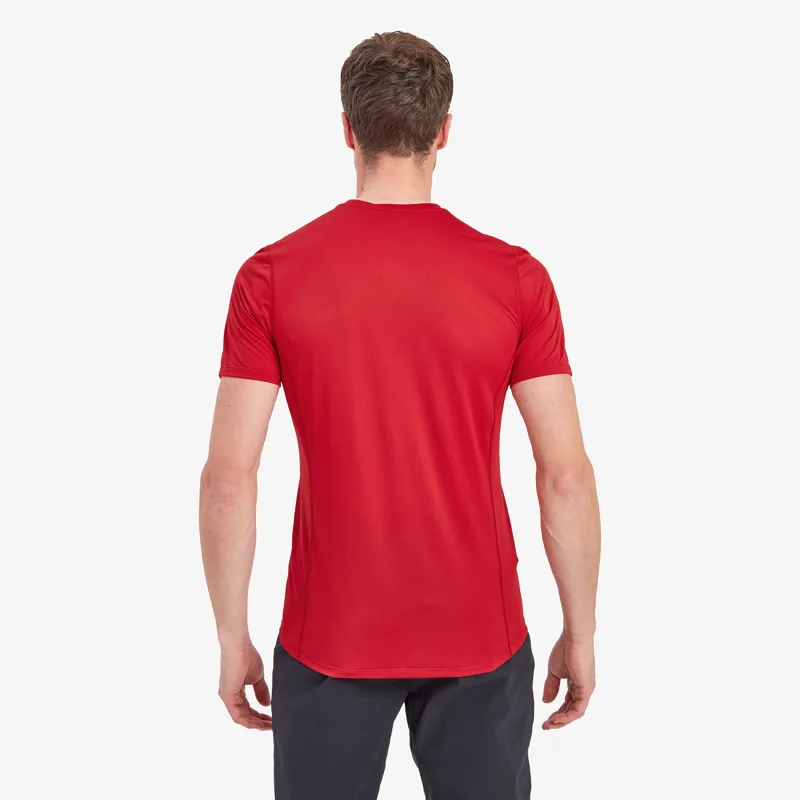 Montane Mens Dart Lite T-Shirt - Acer Red-2