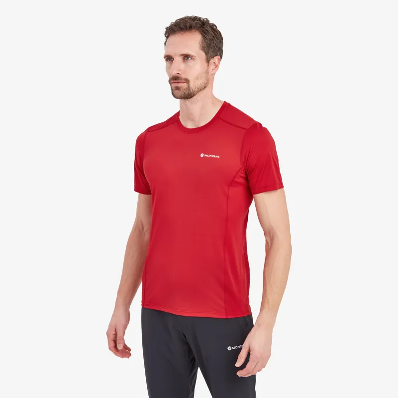 Montane Mens Dart Lite T-Shirt - Acer Red-3