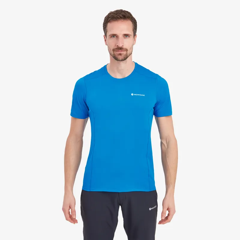Montane Mens Dart Lite T-Shirt - Electric Blue-1