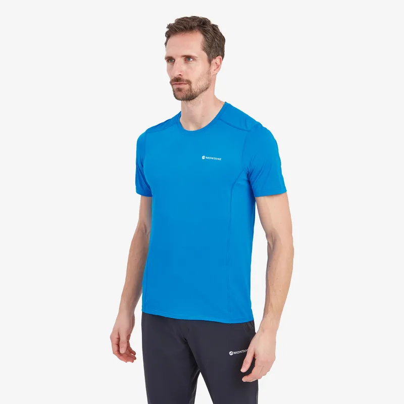 Montane Mens Dart Lite T-Shirt - Electric Blue-3