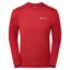 Montane Mens Dart Lite Long Sleeve T-Shirt - Acer Red
